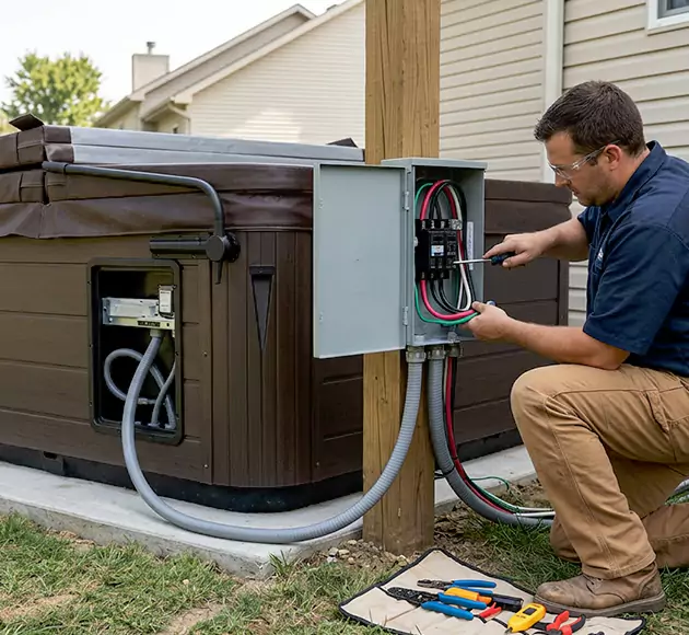 Professional Hot Tub Electrical Installation: Your Local Spa Wiring Team in Helena, AL